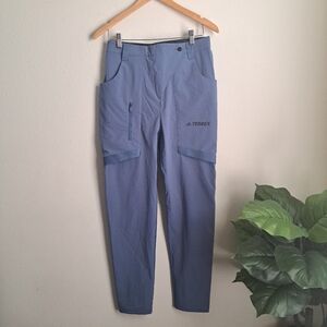 Adidas Zupahike Women Pants Wonder Steel Sz M R hiking Senderismo Mujer